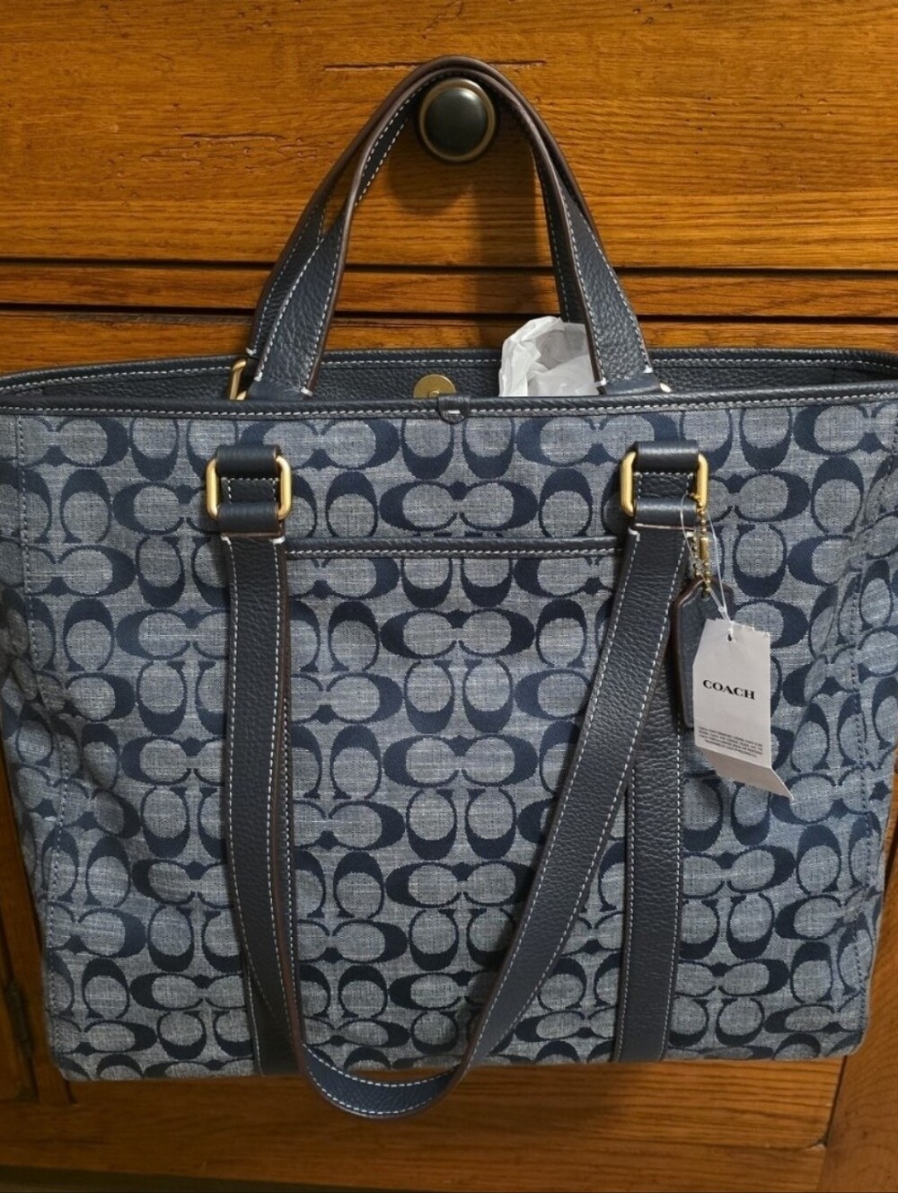 Coach Hudson Double Handle Tote, Handbag NWT